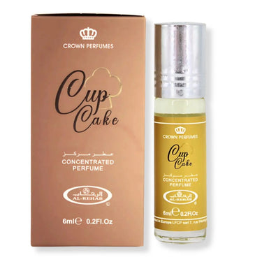 Al Rehab CupCake 6ml Roll-On Perfume Oil (3-Pack) | Alcohol-Free, Unisex Vanilla Cake & Frosting Scent